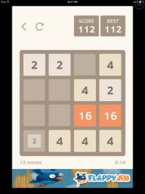 2048 Par Gabriele Cirulli - Capture d'écran n°2