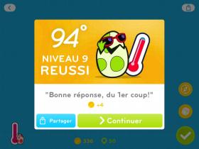 94 Degrés : fun trivia quiz - Capture d'écran n°3