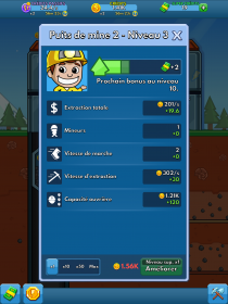 Idle Miner Tycoon : Mine d'or - Capture d'écran n°4
