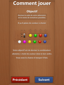 Mastermind - Capture d'écran n°6