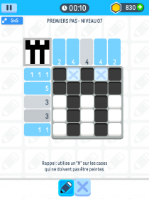 Nonogram - QI Logic Pic Puzzle  - Capture d'écran n°3