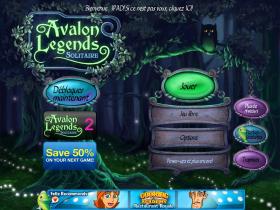 Avalon Legends Solitaire - Capture d'écran n°1