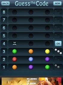 Guess The Code Free - Capture d'écran n°4