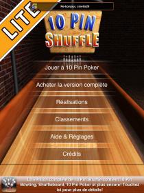 10 Pin Shuffle™ Bowling - Capture d'écran n°1