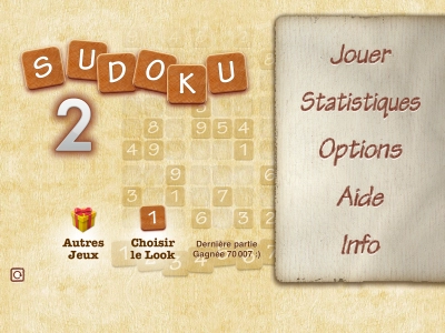 Sudoku - Capture d'écran n°1