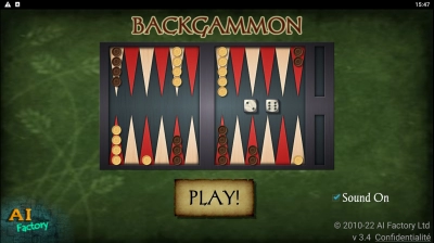 Backgammon - Capture d'écran n°1
