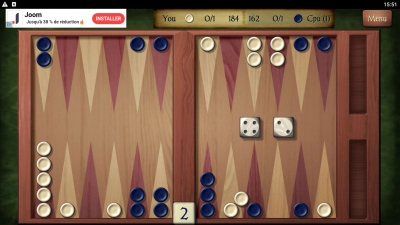 Backgammon - Capture d'écran n°5