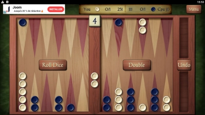 Backgammon - Capture d'écran n°6