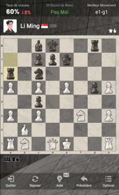 Échecs : Jeu classique - Capture d'écran n°4