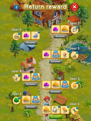 Merge Town : Design Farm - Capture d'écran n°6