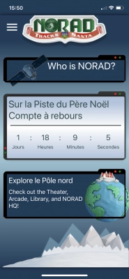 NORAD Tracks Santa - Capture d'écran n°2