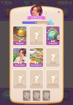 Merge Hotel Empire and Design Game - Capture d'écran n°6