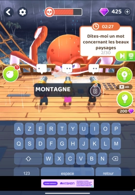 Sauter les Mots - Guess Words - Capture d'écran n°5