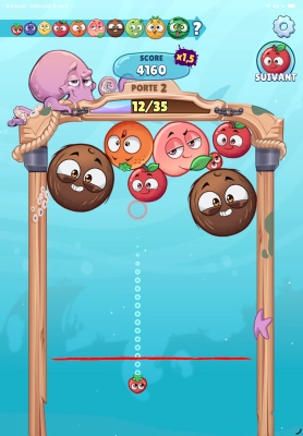 Underwatermelon: Fruit Merge - Capture d'écran n°2