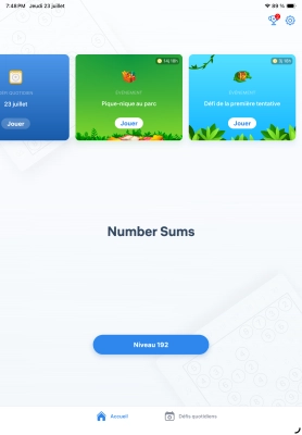 Number Sums – Jeux de chiffres - Capture d'écran n°1