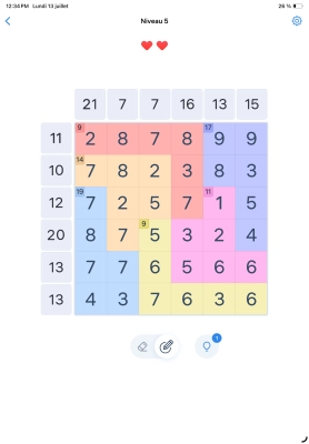 Number Sums – Jeux de chiffres - Capture d'écran n°2