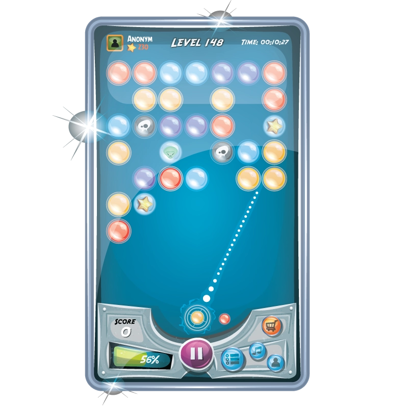Jeux de Bubble Shooter - Liste des apps